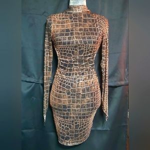 FASHION NOVA Cutout Dress
